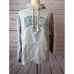 Michigan State Hoodie Large League 91 NCAA Spartans Pullover Sweatshirt MSU